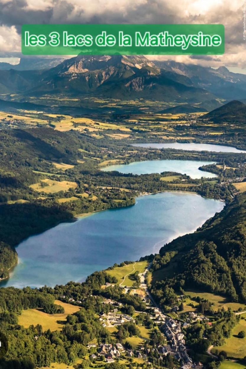 Chalet Bord De Lac Avec Piscine N2E Laffrey Екстер'єр фото